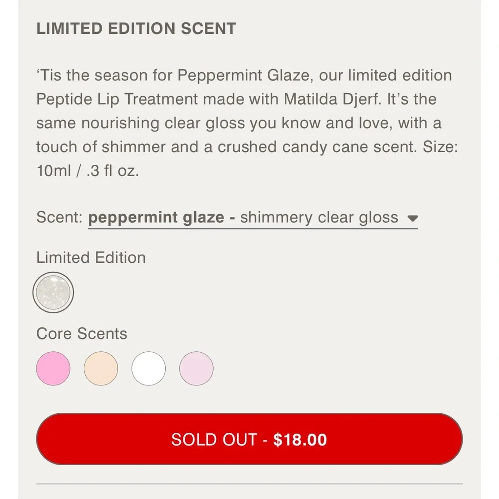 ❤️ Rhode Peptide Lip Treatment Peppermint Glaze 🤍 - Picture 13 of 13